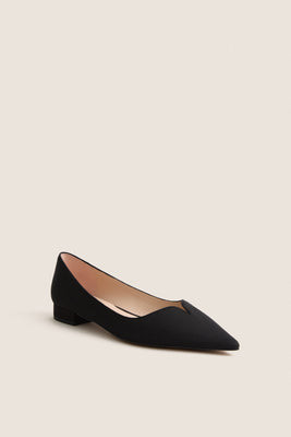 Black Silk Camilla Flats | Tuckernuck (US)