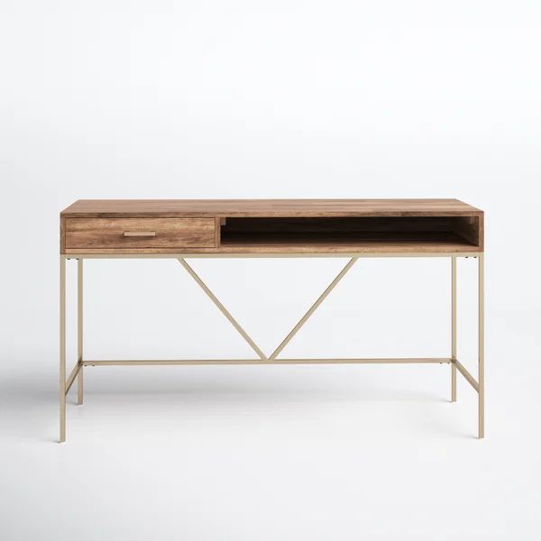 Rowley 56'' Unfinished Desk | Wayfair North America