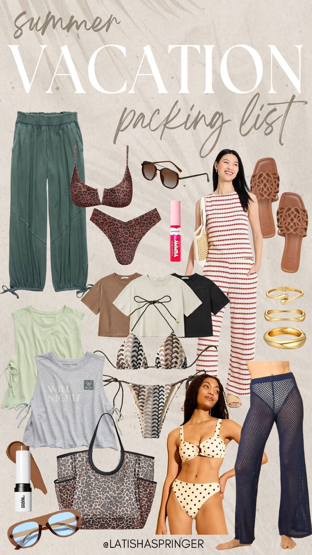 What I’m packing for vacation this summer! 

#vacationstyle

Vacay style. Summer trip essentials. What I’m packing for summer vacation. Aerie new arrivals. Aerie summer tank. Amazon basic tees. Target summer matching set. Amazon swim. Target swim. Trendy swim style.

#LTKootd #LTKSeasonal #LTKSwim