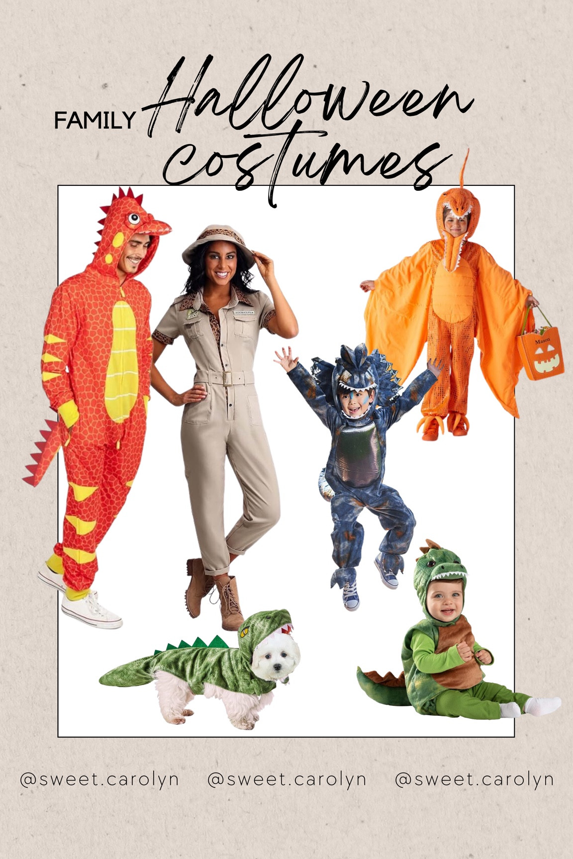 Family Halloween costume idea: Paleontologist and dinosaurs 

#LTKHalloween #LTKfamily #LTKkids