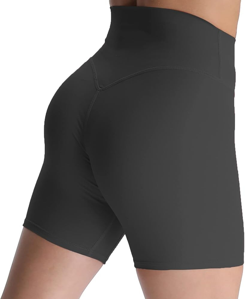 Aoxjox Metamorph Workout Biker Shorts for Women Tummy Control High Waisted Athletic Gym Running D... | Amazon (US)