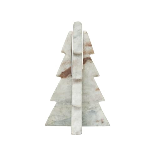 Creative Co-Op Interlocking Marble Tree Decor, Natural Varying Colors | Amazon (US)