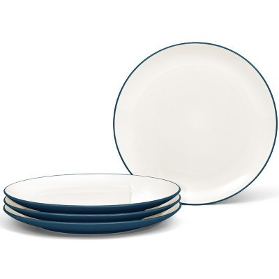 Noritake Colorwave Blue Set of 4 Coupe Dinner Plates | Target