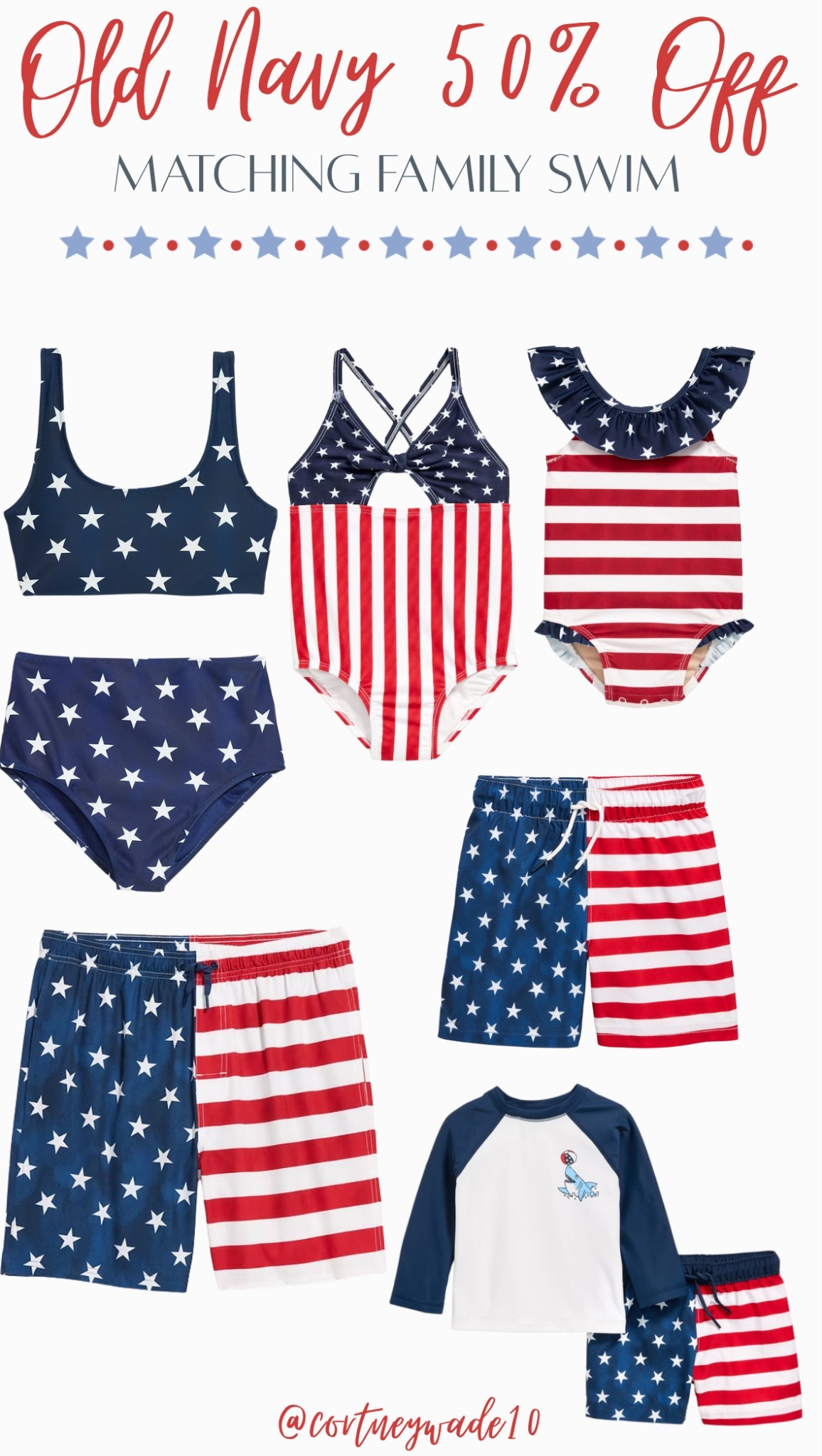 Matching Swim for the Family!! 🇺🇸

#LTKKids #LTKSwim #LTKFamily