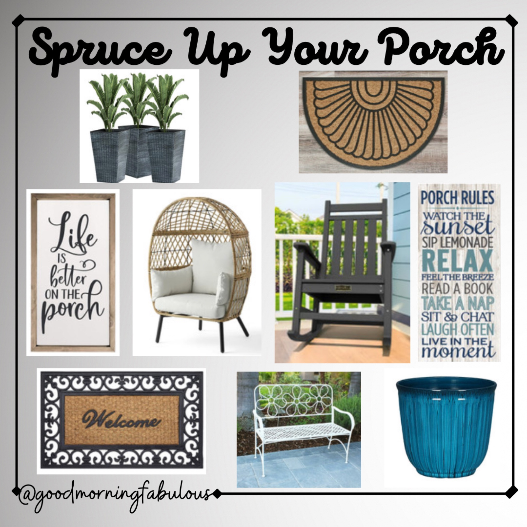Spruce up your porch this spring

#LTKSeasonal #LTKhome