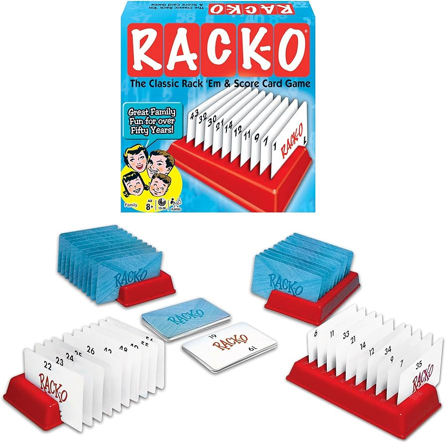 Winning Moves RACK-O, Retro package Card Game | Amazon (US)