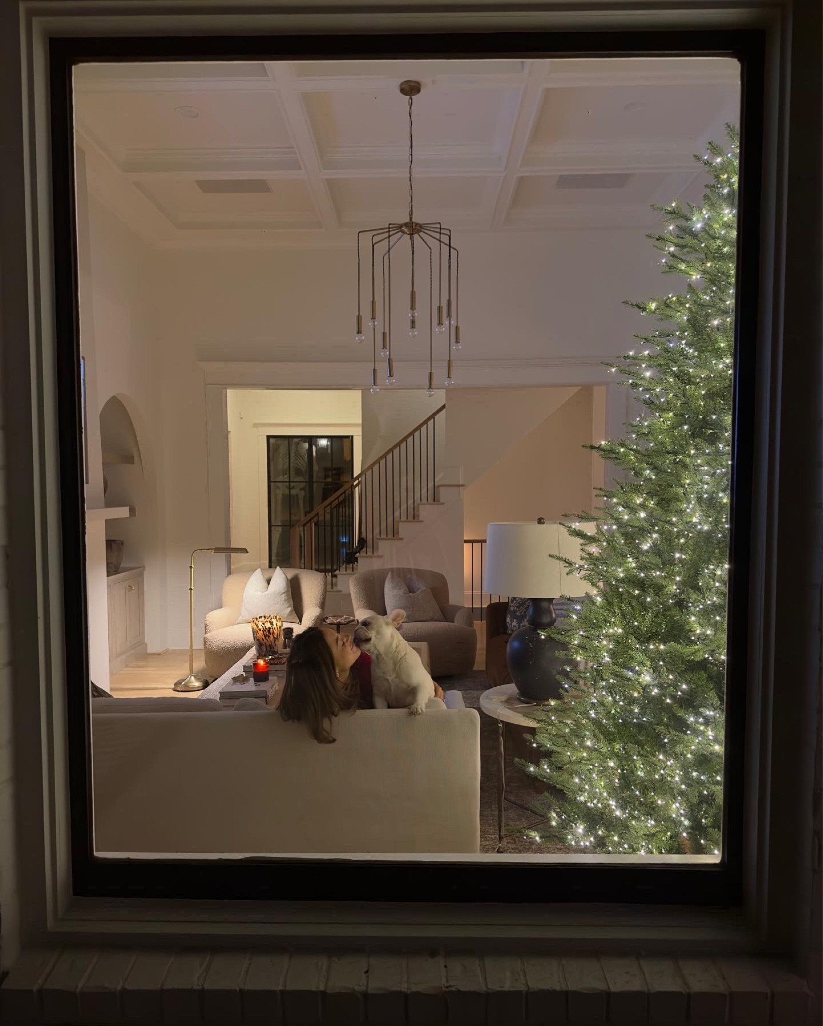 Christmas tree Home Depot viral tree twinkling tree 