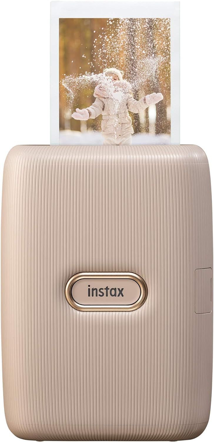 Fujifilm Instax Mini Link Smartphone Printer - Beige Gold | Amazon (US)