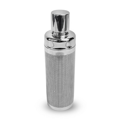 Lexi Home Etched 23.7 OZ Stainless Steel Cocktail Shaker | Target