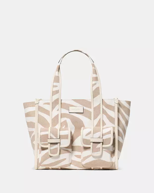 Kip Zebra Cargo Small Tote Bag | Kate Spade Outlet
