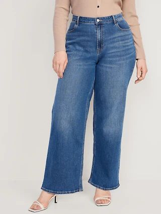 High-Waisted Wow Wide-Leg Jeans | Old Navy (US)