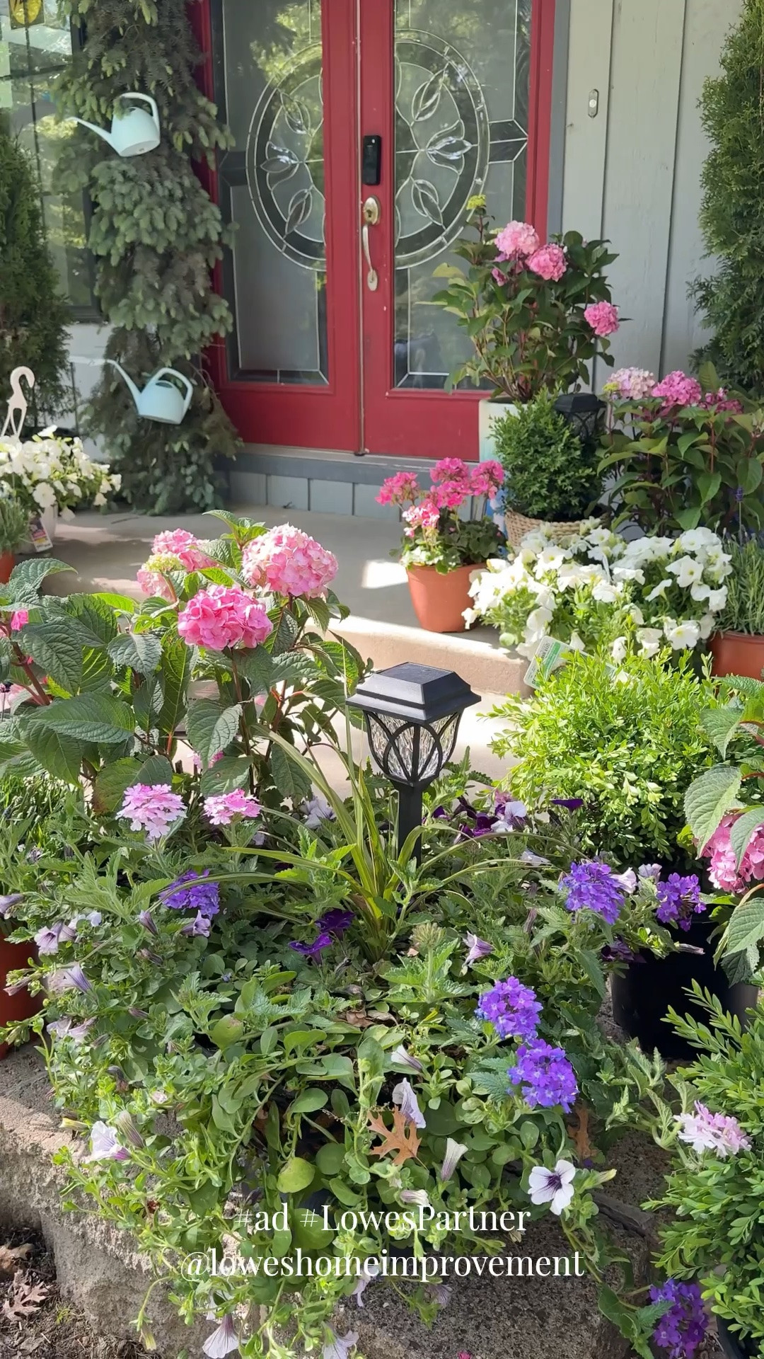 #ad 
We updated our front porch just in time for summer! It’s hard to decide what’s my favorite part but these solar lights are definitely up there. They are the perfect solution for almost anyone. Are you looking to add light to your outdoor space but on a tight budget? Maybe you don’t have a big yard or any yard at all? Maybe you just want to light up near your steps but don’t want to have to plug it in.

For a limited time these solar lights are on sale for $4!! These are perfect to light up a pathway or even your planters to give your outdoor space some much needed ambiance. These won’t last so head to Lowe’s to grab yours. 

#LowesPartner @loweshomeimprovement #frontporchrefresh #frontsteprefresh #springrefresh

#LTKSaleAlert #LTKSeasonal #LTKHome