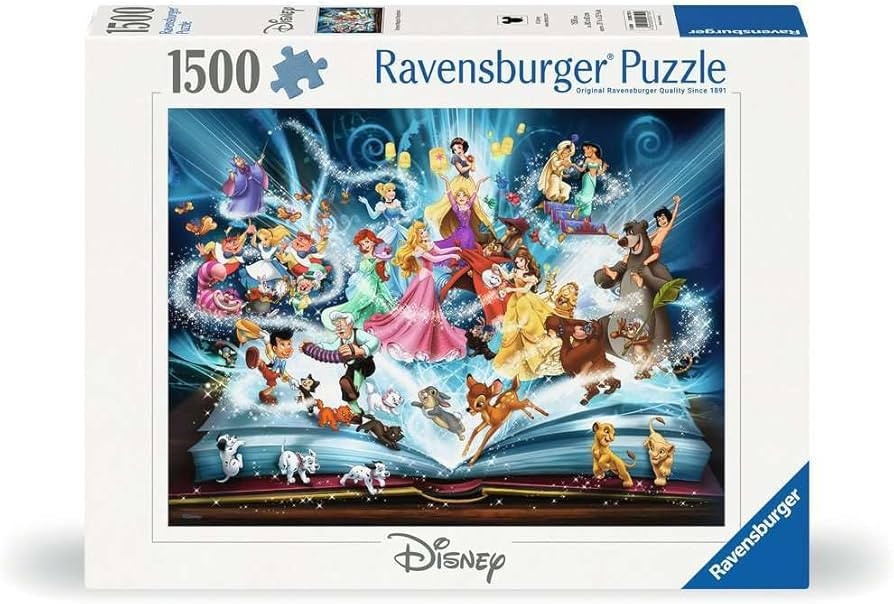 Ravensburger Disney Storybook 1500 Piece Jigsaw Puzzle for Adults and Kids Age 12 Years Up | Amazon (US)