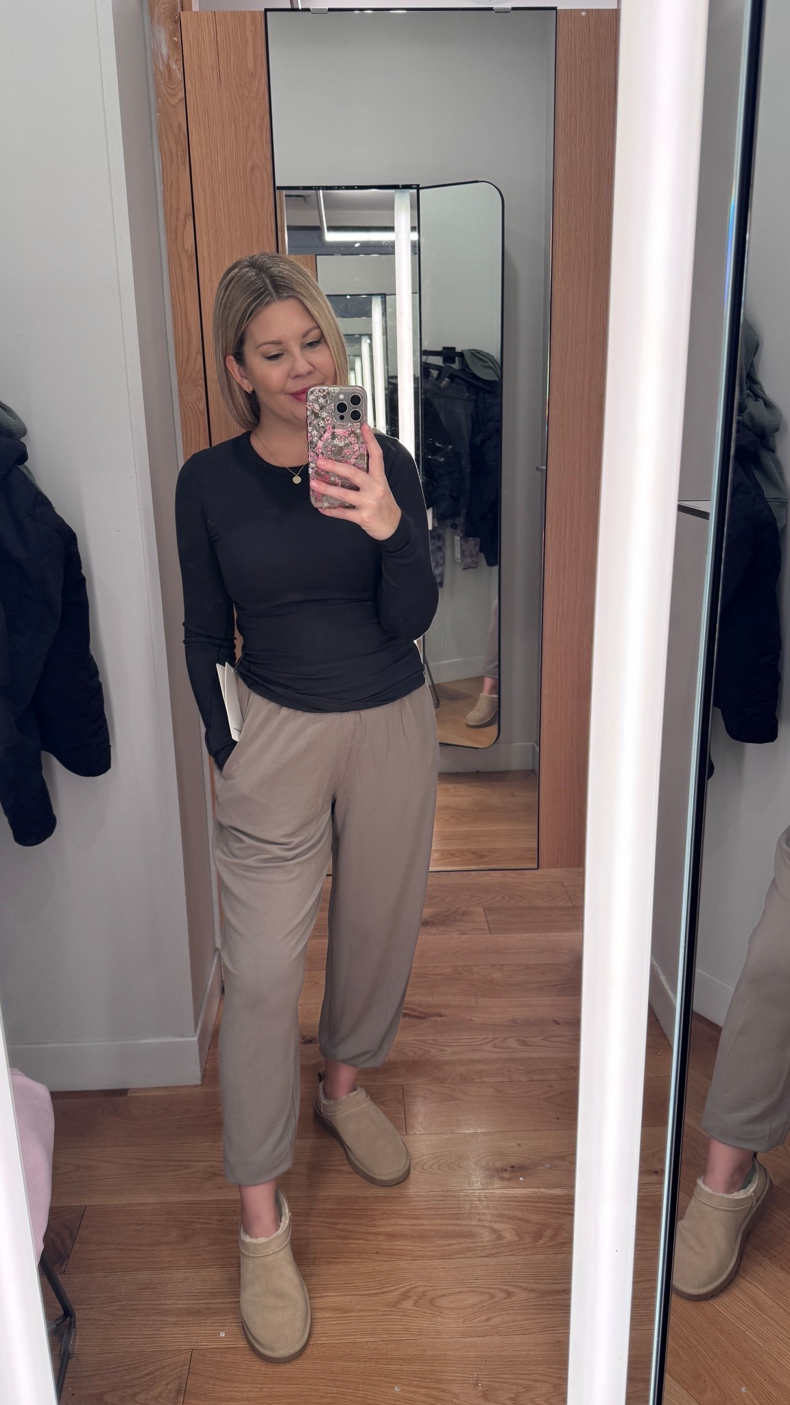 The perfect lounge pants DO exist 👌🏻

Wearing size small in the pants. Normally a small, but I feel like I could’ve went with an XS in these as they are quite oversized. It just depends whether you like them more loose or snug. These are extremely soft and comfortable! You probably won’t want to take them off 😆 I’m 5’3 and they’re a bit long on me when at their normal length, but I have them scrunched up a bit at the ankle. They seem to stay up well! 

Wearing a size 4 TTS in the long sleeve top. These are so comfy too! By far my favourite tops from Lululemon. 

Lounge wear, loungewear, jogger pants, long sleeve top, basic top, comfy pants, comfy clothes, winter outfit, comfy outfit, everyday outfit, casual outfit, activewear outfit, Ugg micro boots outfit


#LTKcanada #LTKpetite #LTKwinter