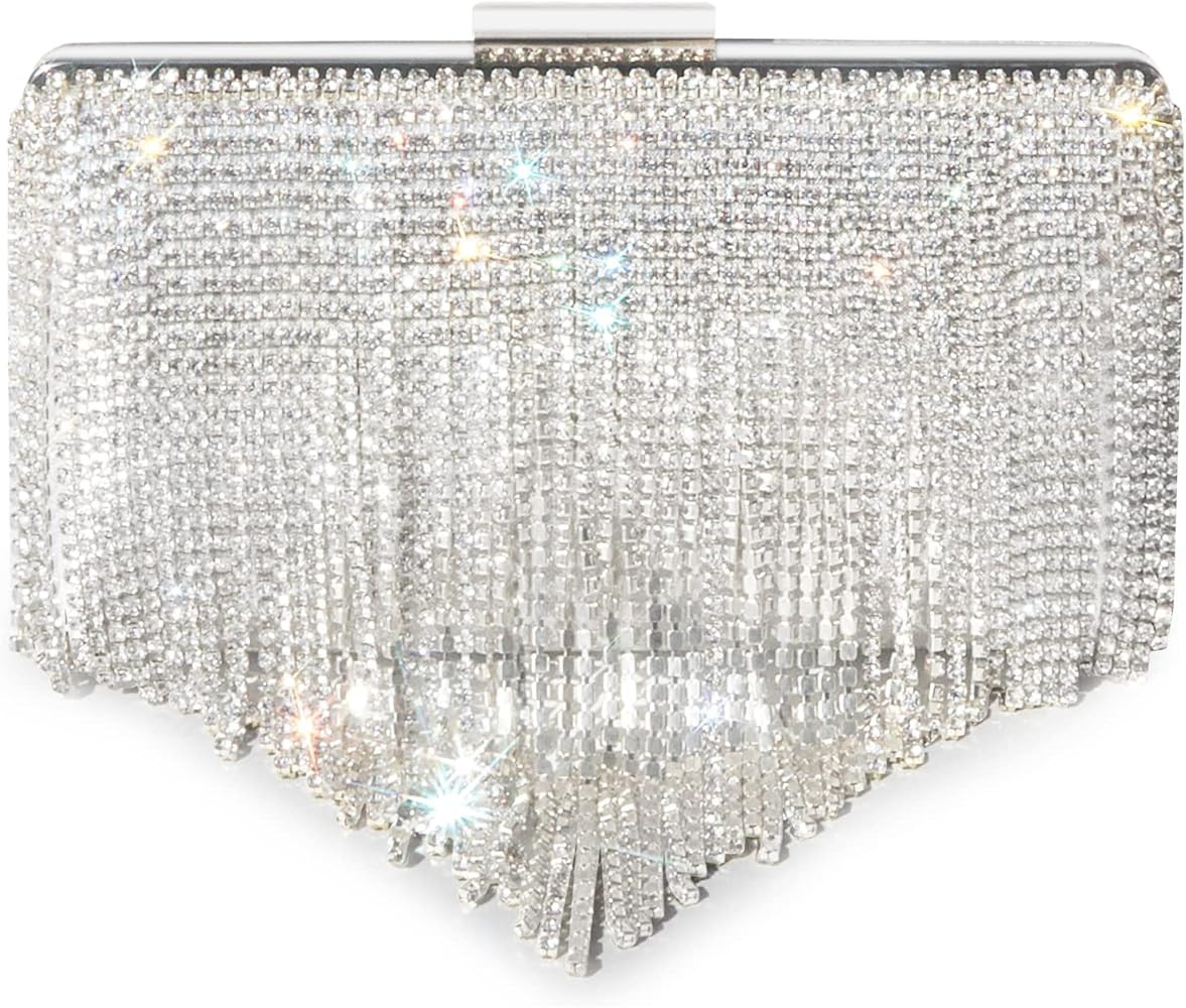 AOYUNHUI Clutch Purses for Women Wedding Cross Body Bag Purses for Women Wedding Prom Party Club | Amazon (US)