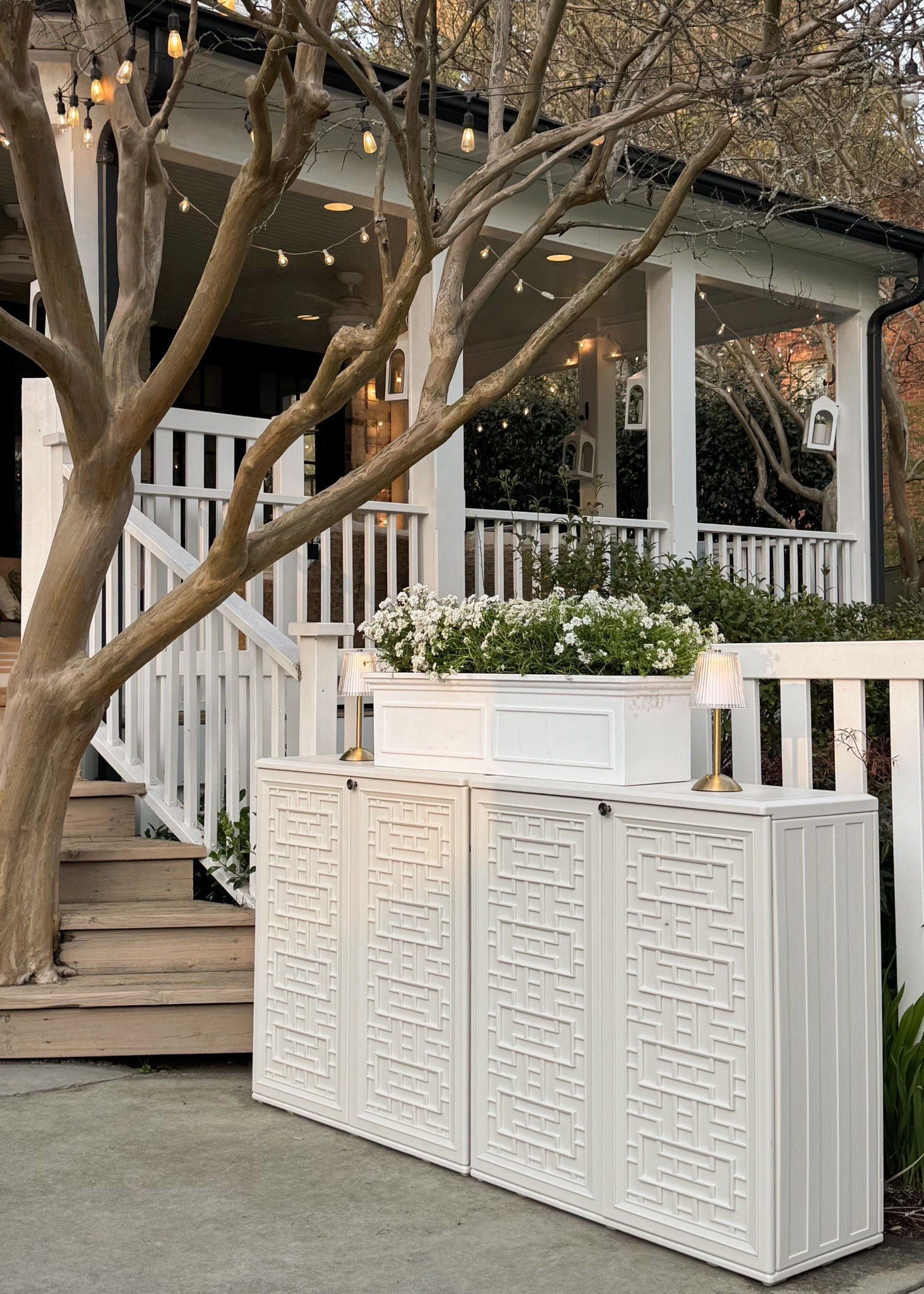 #ad I saw this weatherproof deck box @wayfair and then it hit me... why not push 2 together to make a sideboard for a backyard guest amenities station? Now guests can grab pool towels, sunscreen, bandaids, swim diapers, wet bags, etc without even having to ask. #wayfairpartner #wayfair

#LTKSeasonal #LTKSaleAlert #LTKHome