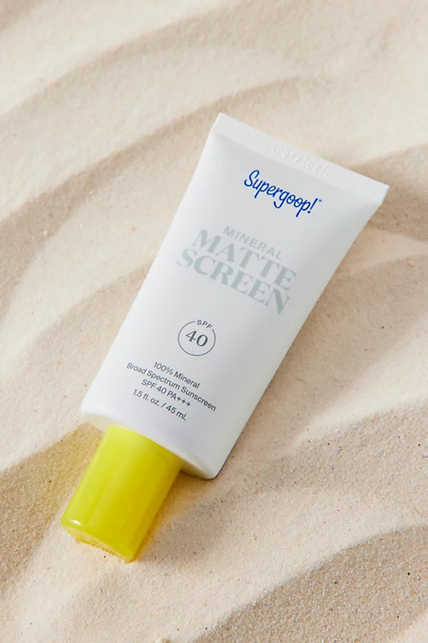 Supergoop! Smooth And Poreless 100% Mineral Matte Screen in White at Urban Outfitters | Urban Outfitters (US and RoW)
