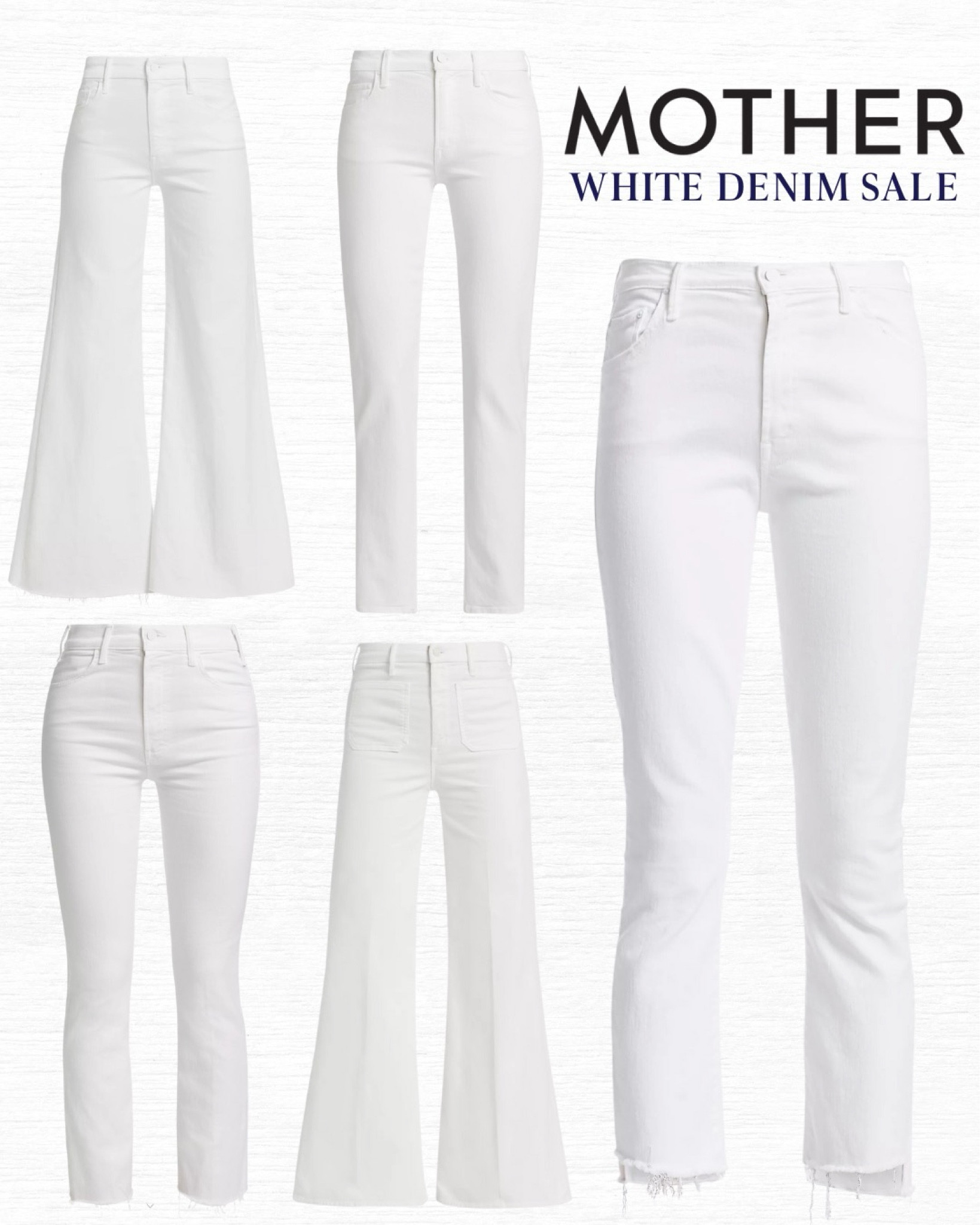 Not a WANT, but another need. The most perfect white denim jeans for spring + summer 🤍 AND ON SALE @saksfifthavenue


#denim #jeans #whitejeans #springclothes #easter #favoritedenim #mother #motherjeans #saks #saksfifthavenue