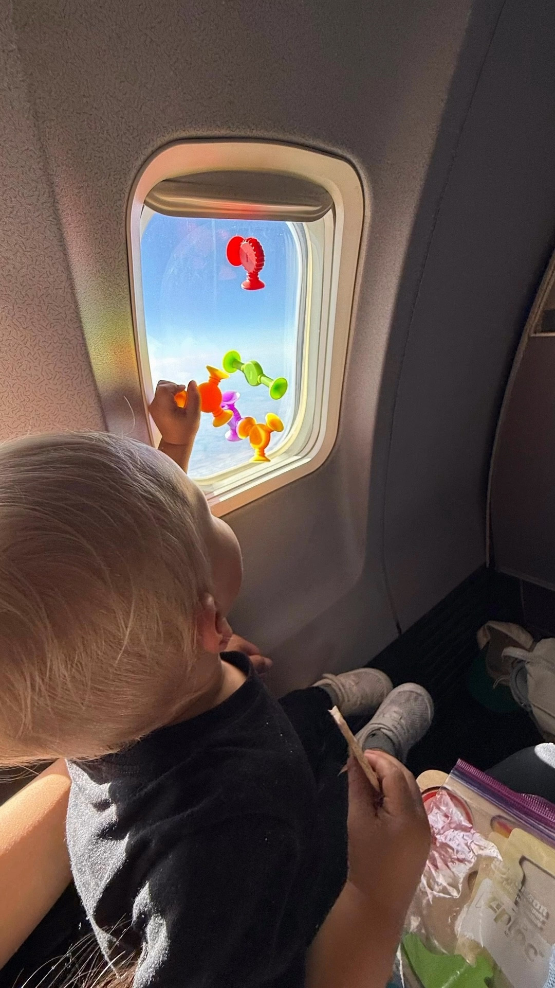 All toys we have and rotate for travels! The ones in the exact section are the ones in the video. 