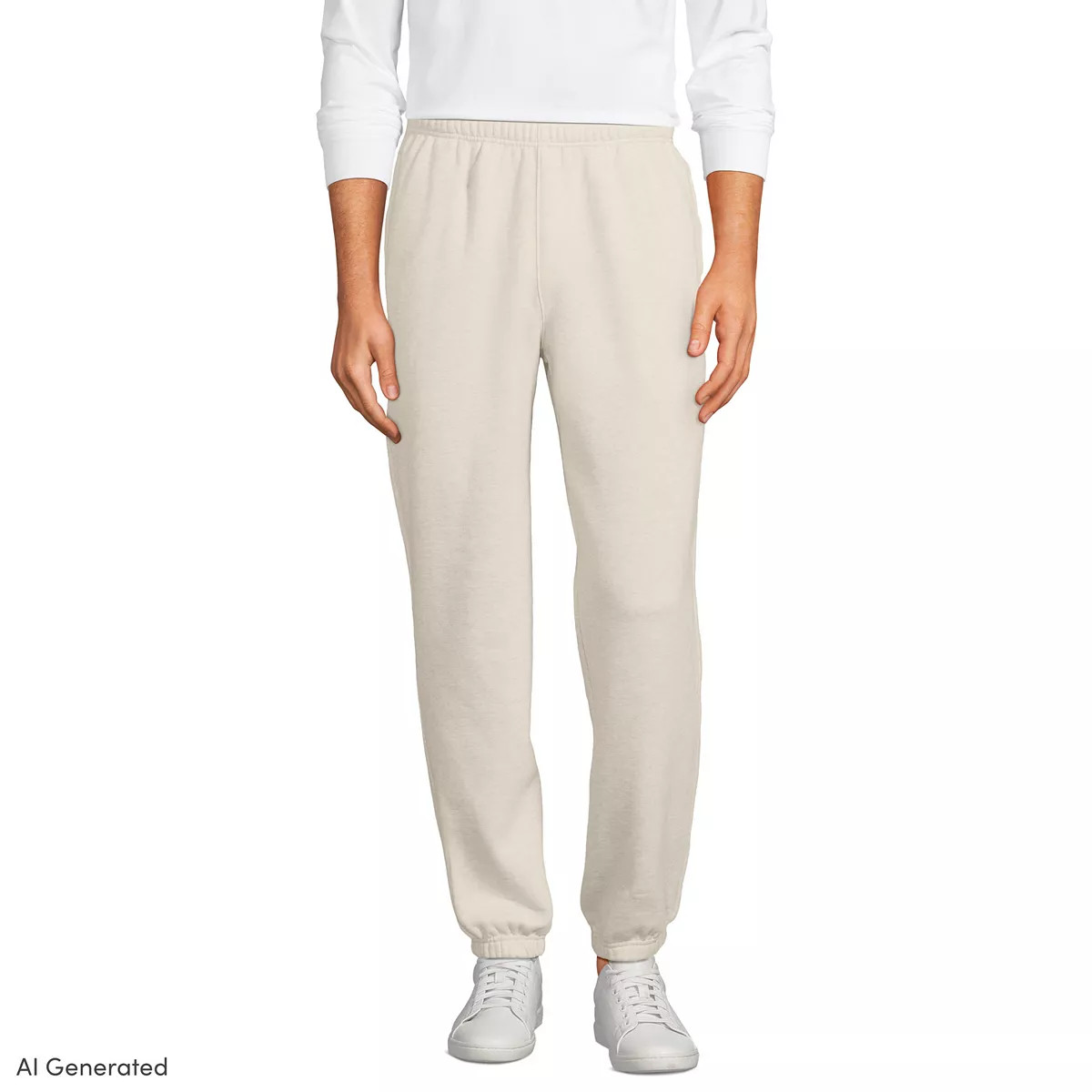 Men's Lands' End Serious Sweats Drawstring Sweatpants | Kohl's