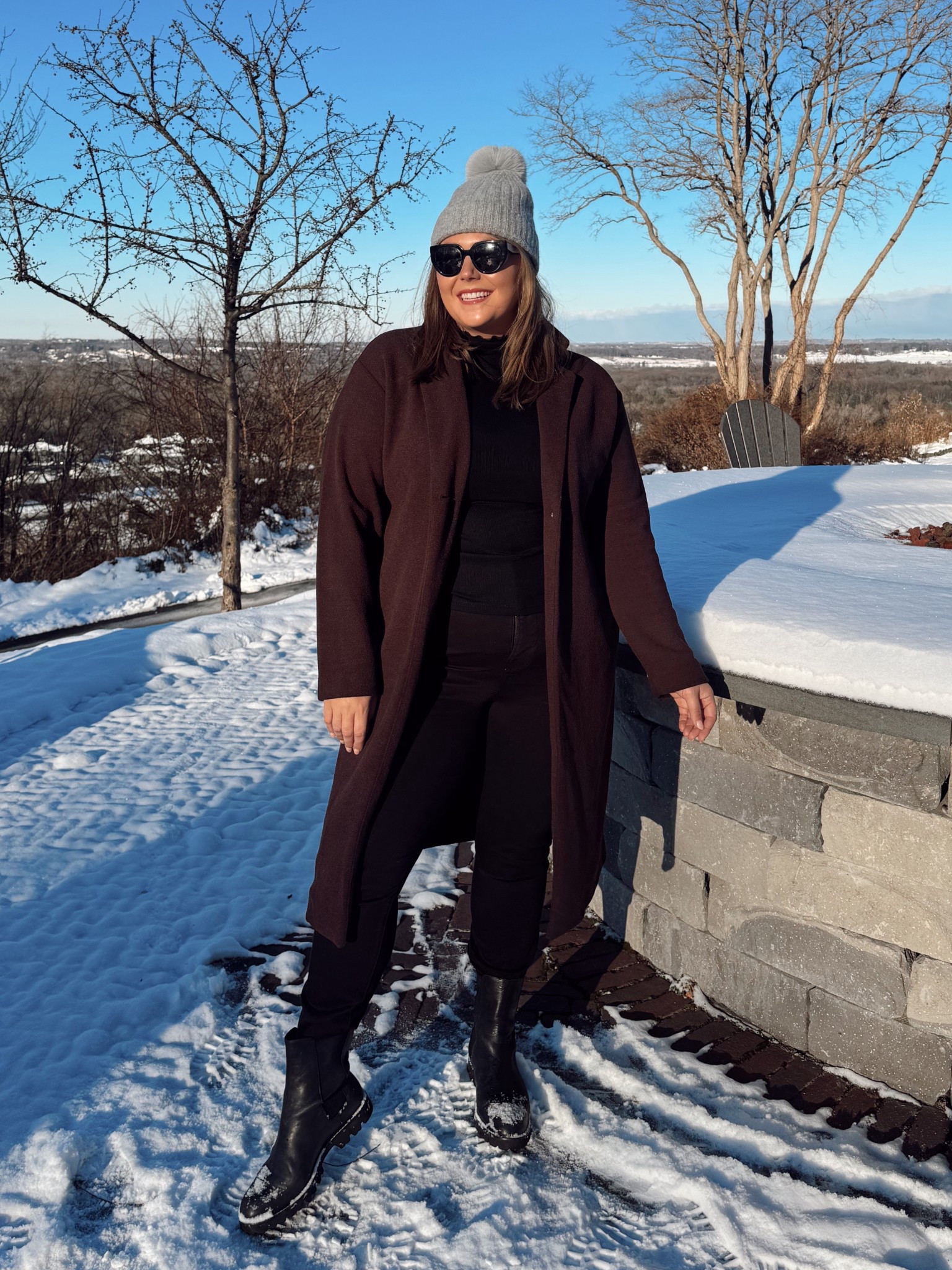 Wearing size XL in coat.  Sharing similar top & pants. 

#LTKootd #LTKSeasonal #LTKPlusSize