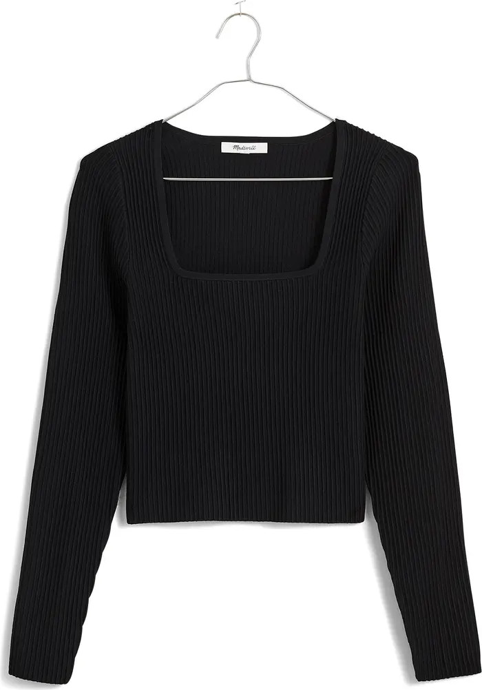 Square Neck Ottoman Sweater | Nordstrom