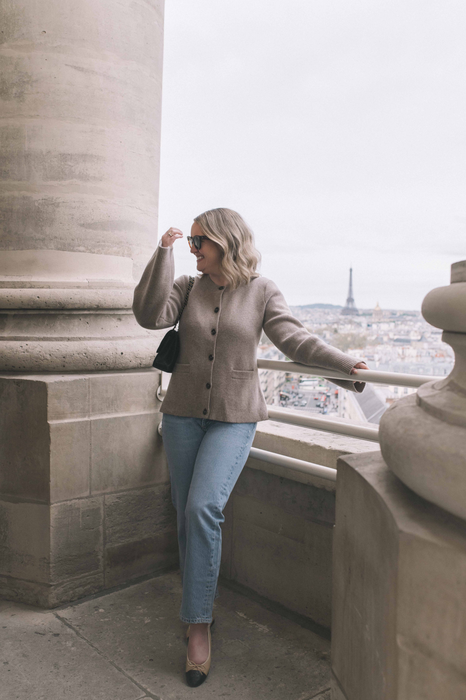 A structured cardigan for fall days

Paris in November outfits 
Fall Paris packing list 
Capsule fall wardrobe 

 #LTKSeasonal #LTKTravel