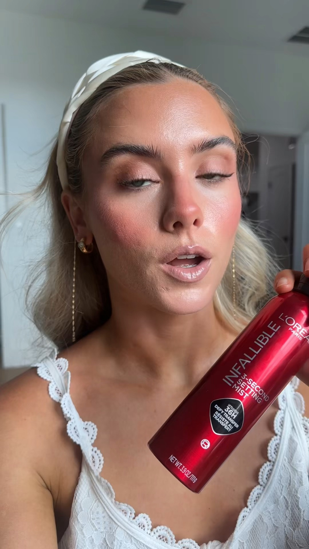 Unleash unstoppable confidence with L’Oreal’s Infallible 3-Second Setting Spray! This innovative microfine mist ensures your makeup stays vibrant and transfer-resistant for up to 36 hours, no matter what your day brings. It dries instantly, feels breathable, and leaves a beautiful natural glow, never a white cast

#LTKgrwm #LTKselfcare #LTKBeauty