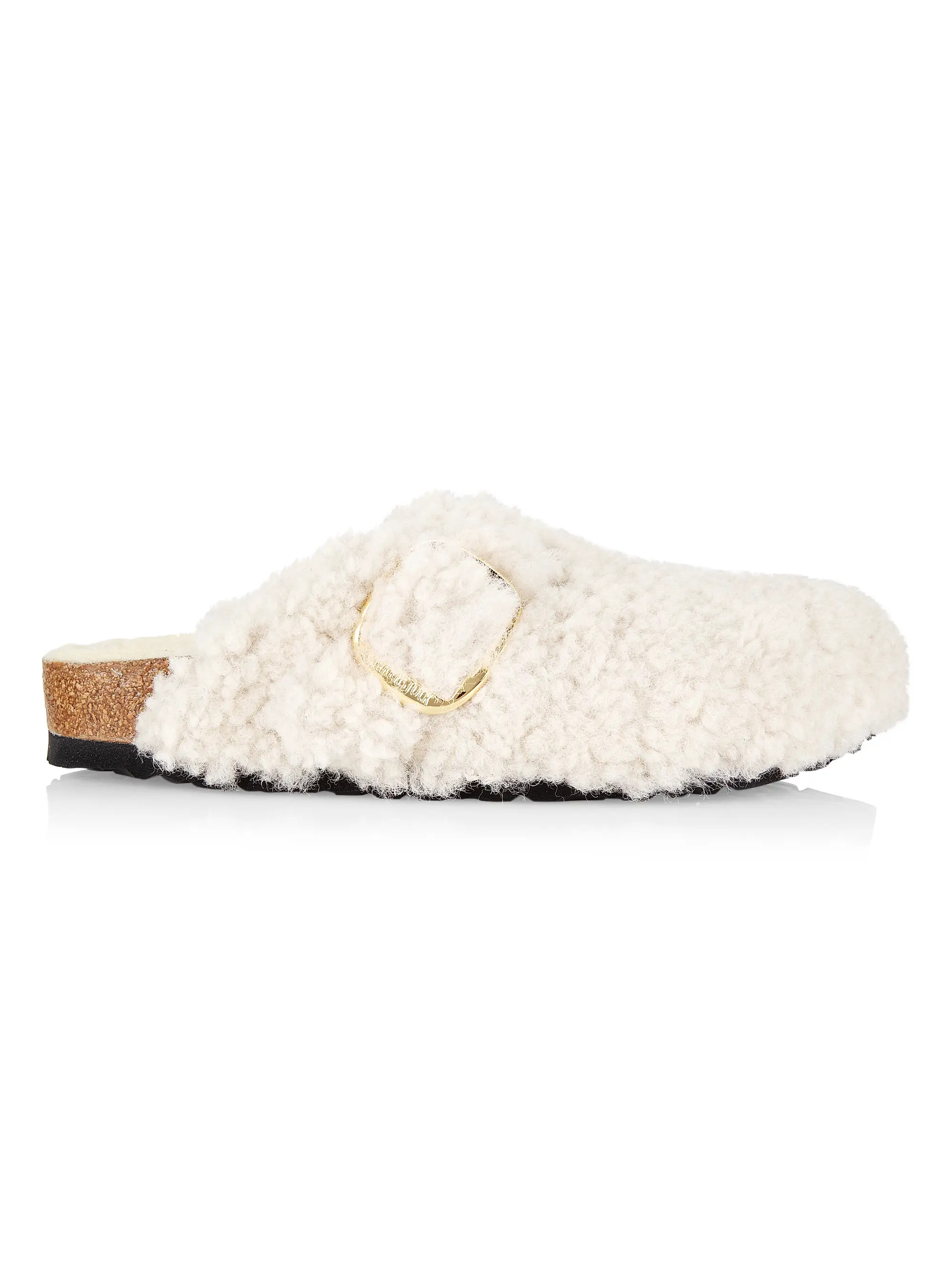 Shop Birkenstock Boston Shearling Clogs | Saks Fifth Avenue | Saks Fifth Avenue