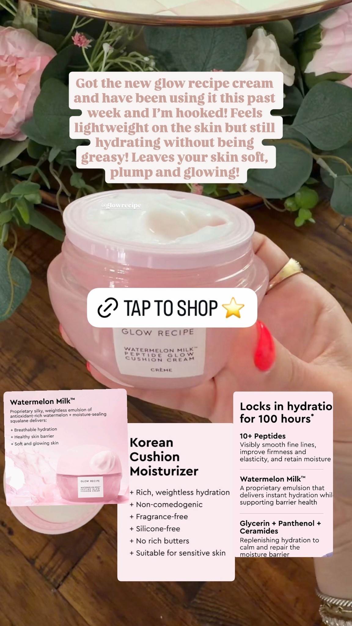 Got he new Glow recipe cream to try and I’m hooked!

#LTKBeauty