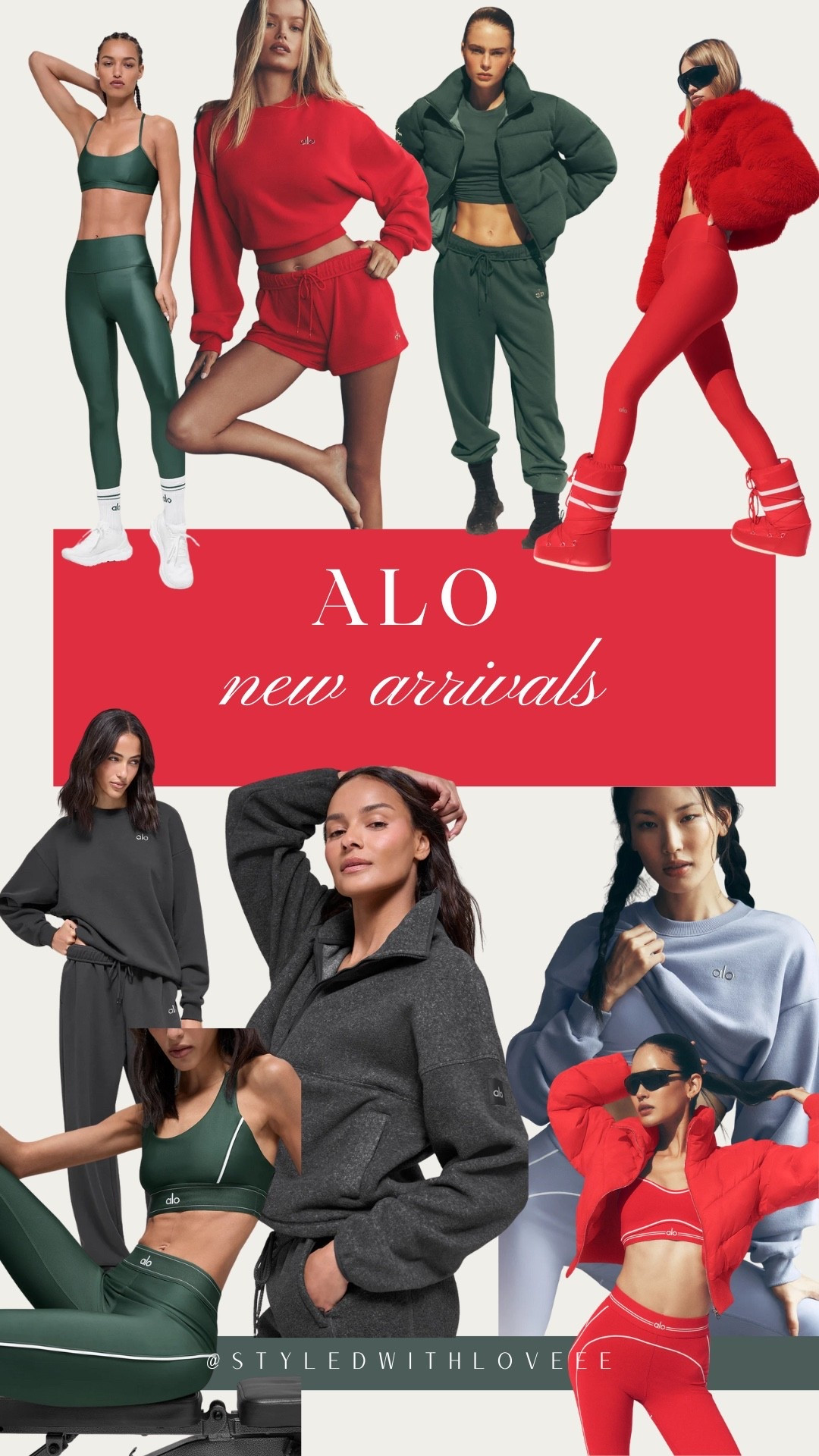 New in from ALO 🤍
Effortless, elevated, and made for everyday wear.
These new arrivals are already favorites comfy, chic, and so easy to style. 

 