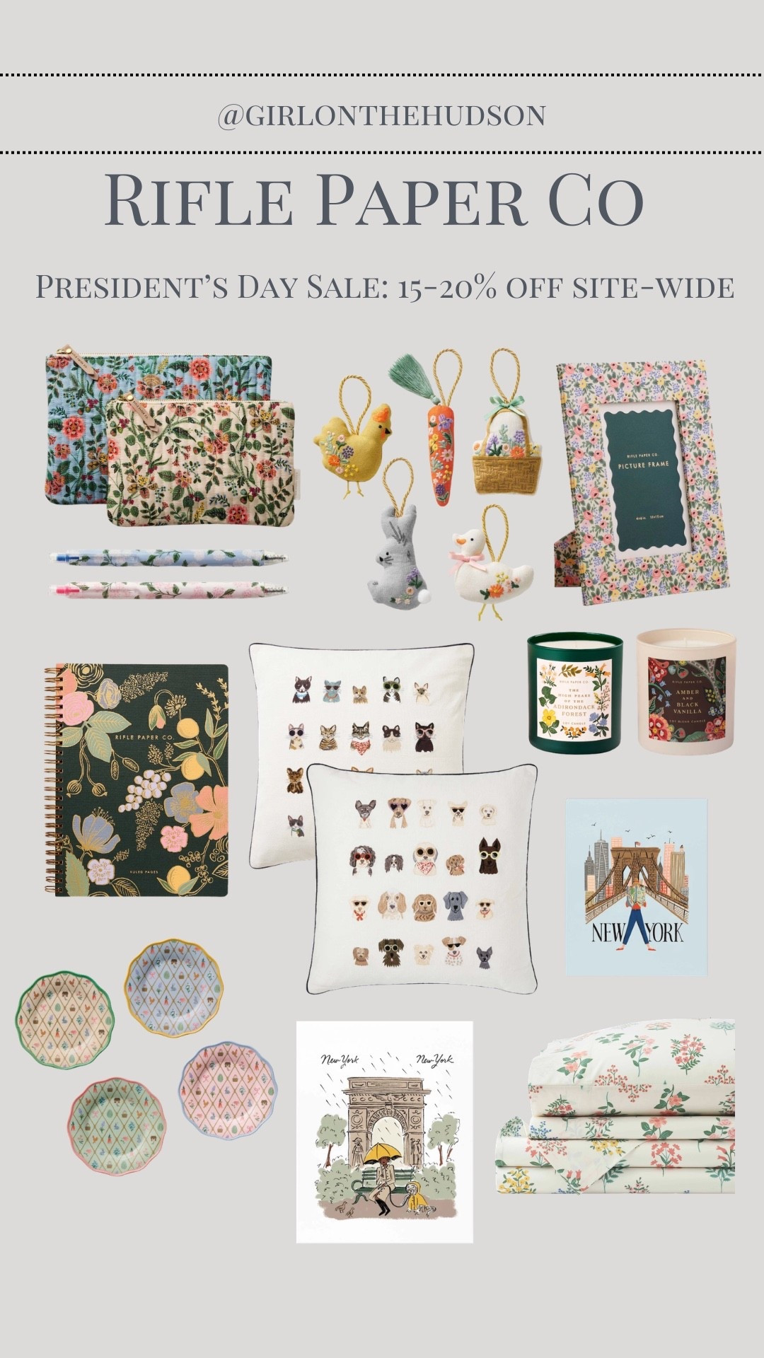 Rifle Paper Co Presidents’ Day sale! 15-20% off. Sharing my favorite picks for home 🙌🏻

#LTKHome #LTKSaleAlert #LTKSeasonal