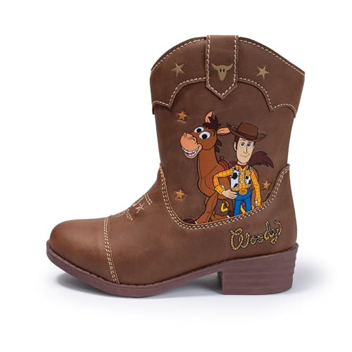 Toy Story Woody and Bullseye Toddler Cowboy Boots, Boots for Kids, 11 | Amazon (US)