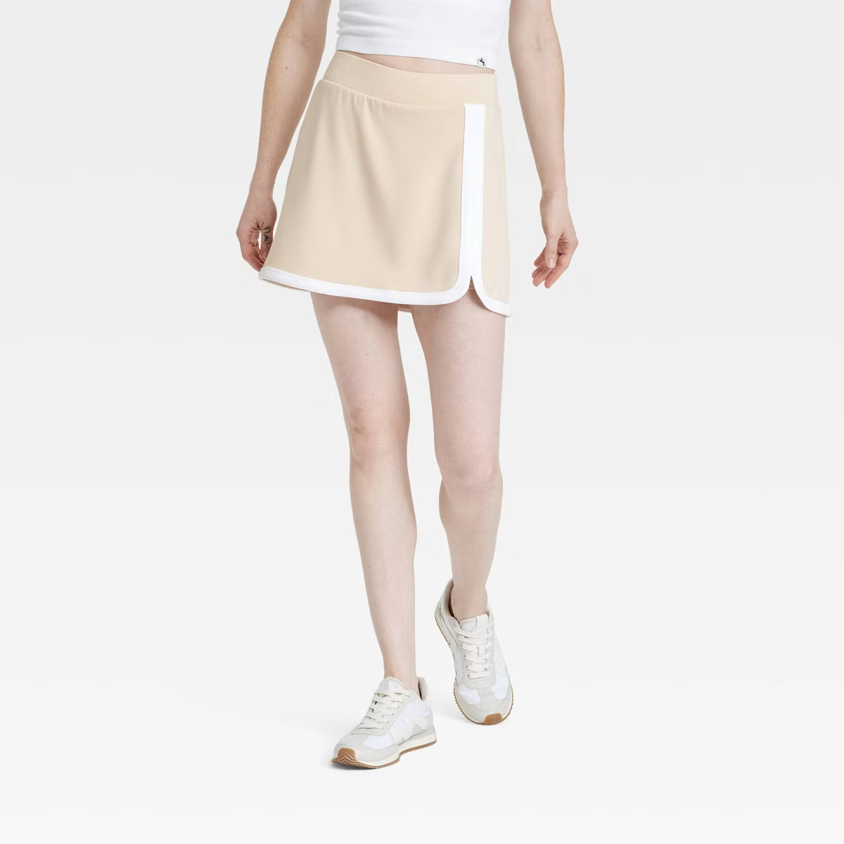 Women's Knit Piped High-Rise Skort - JoyLab™ | Target