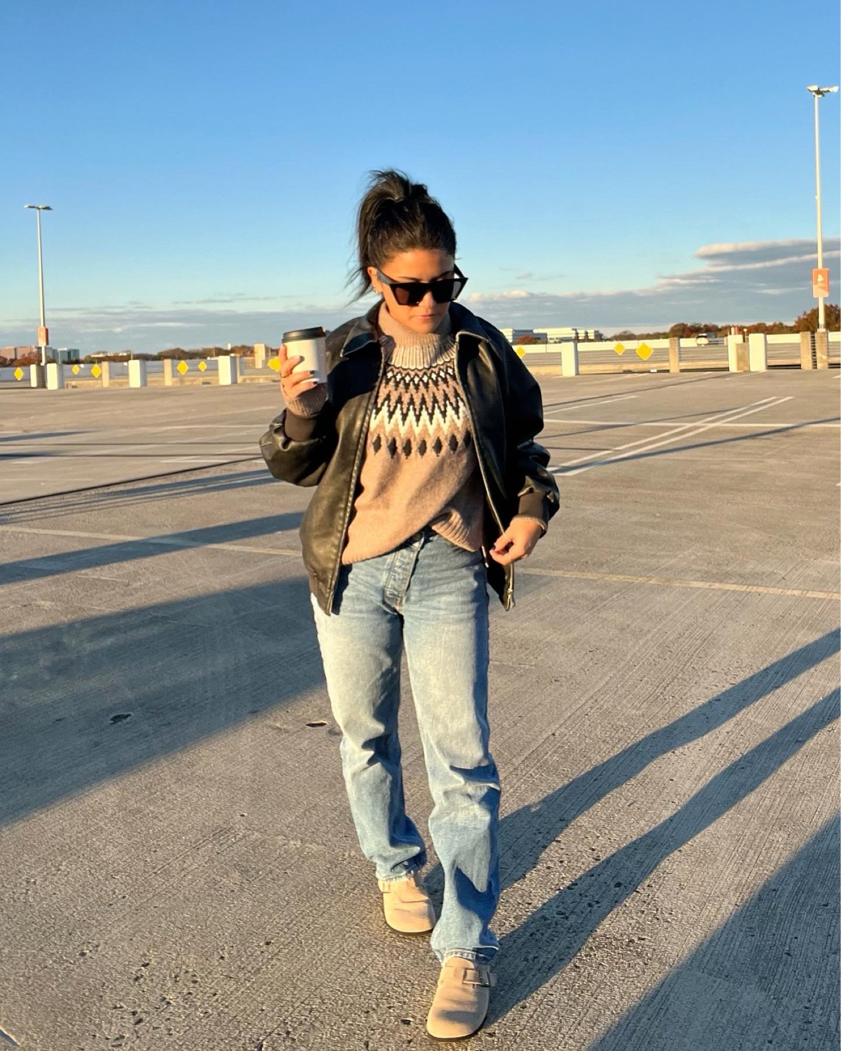 My sweater is on sale today! (With a min spend) and my faux leather bomber is back in stock! Wearing size XXS, $40! 

#LTKHolidaySale #LTKSeasonal #LTKHoliday