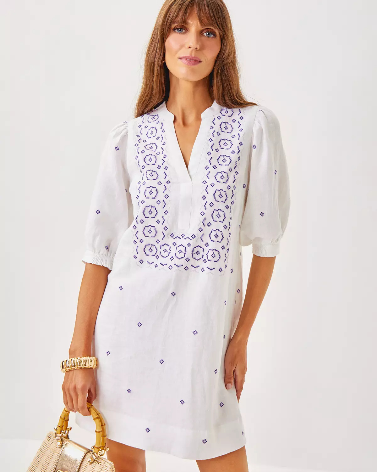 Mialeigh Linen Dress | Lilly Pulitzer