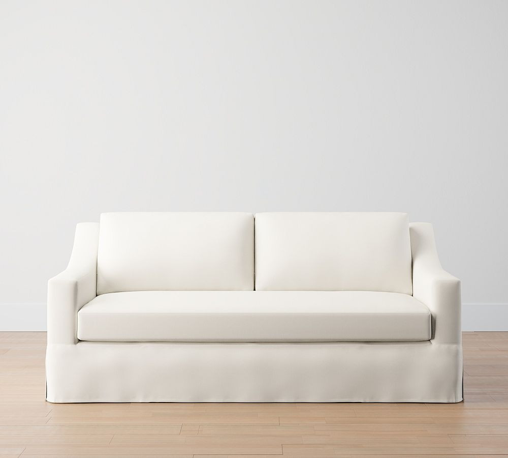 York Slope Arm Replacement Slipcovers | Pottery Barn (US)