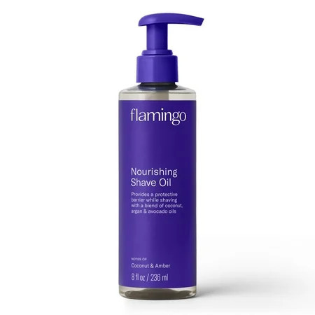 Flamingo Women's Nourishing Shave Oil, Coconut and Amber, 8 oz | Walmart (US)