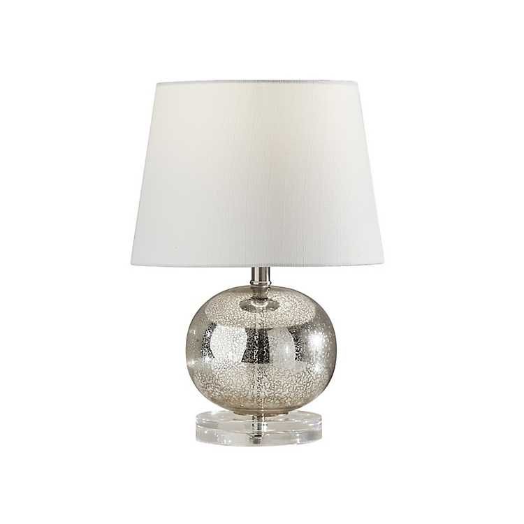 Mercury Glass Globe Table Lamp | Kirkland's Home