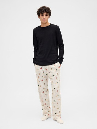 Relaxed Flannel PJ Pants | Gap Factory