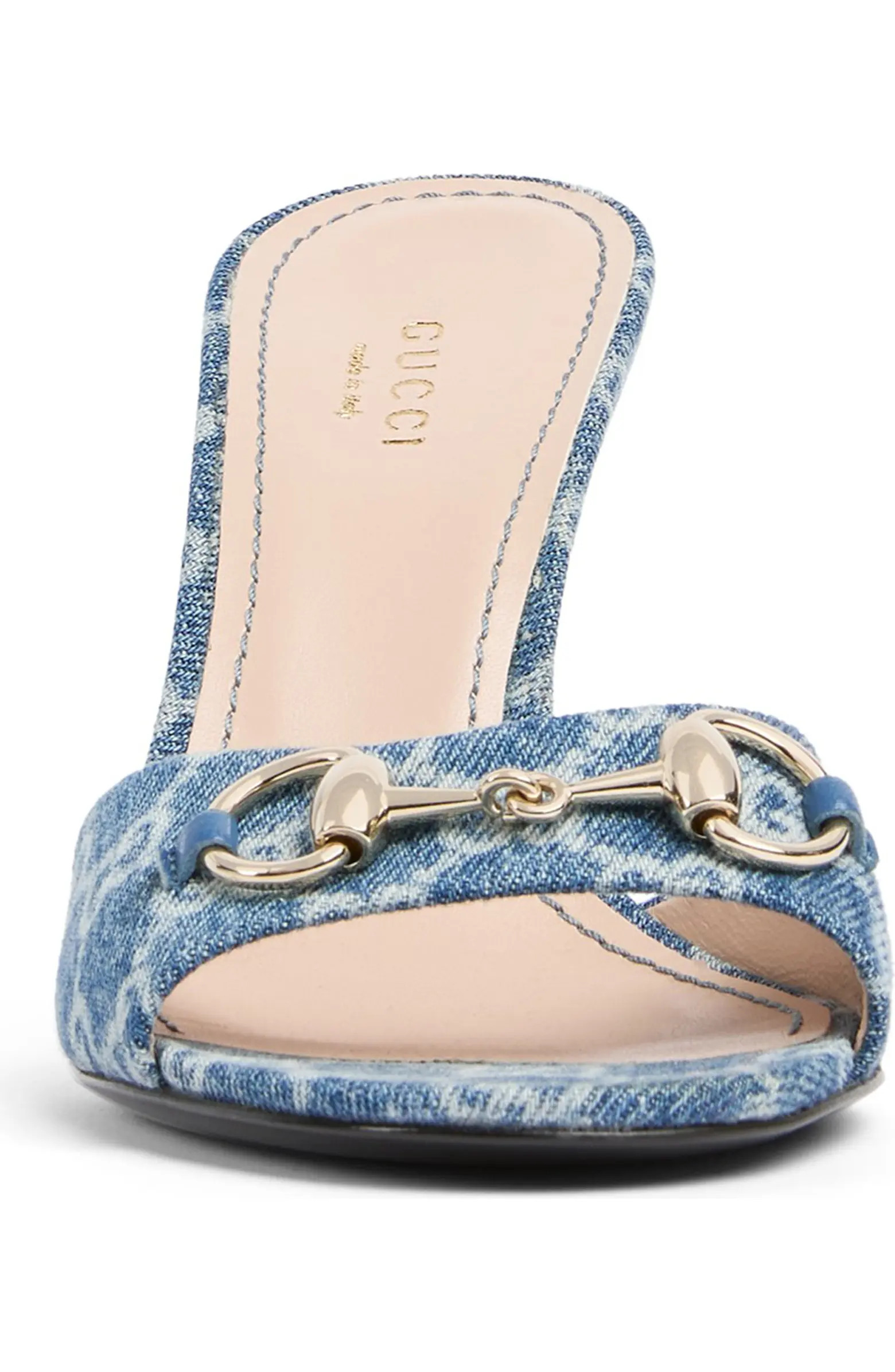 Erin Horsebit GG Monogram Sandal (Women) | Nordstrom