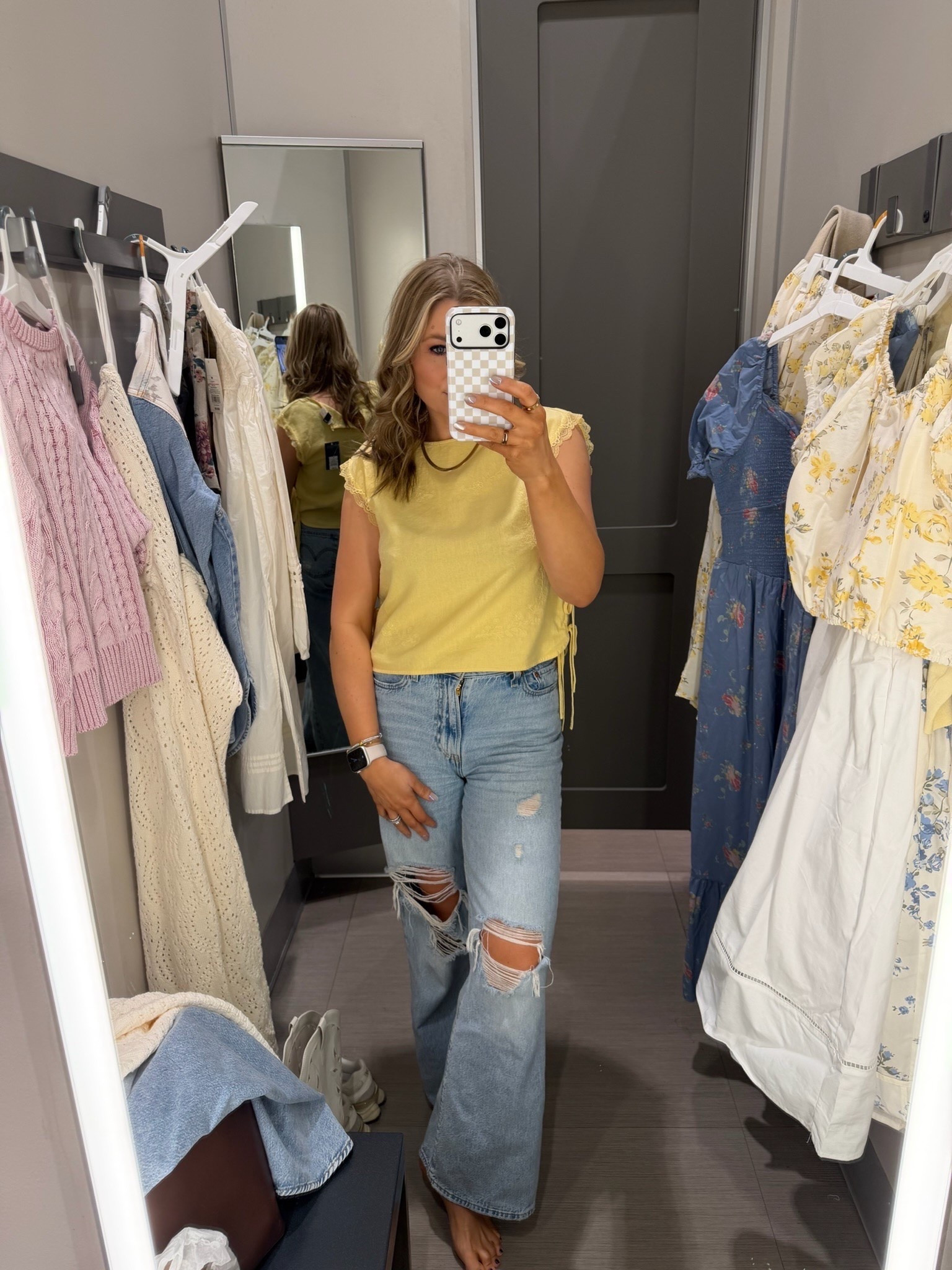 This butter yellow sweater is giving happy spring vibes! ☀️ So pretty for a lunch date or casual workwear. So comfortable and affordable from Target! 

Thesavannahk spring fashion target finds target new arrivals accessories sweater outfit casual style mom approved elevated outfits 

#LTKdayinmylife #LTKSeasonal #LTKootd