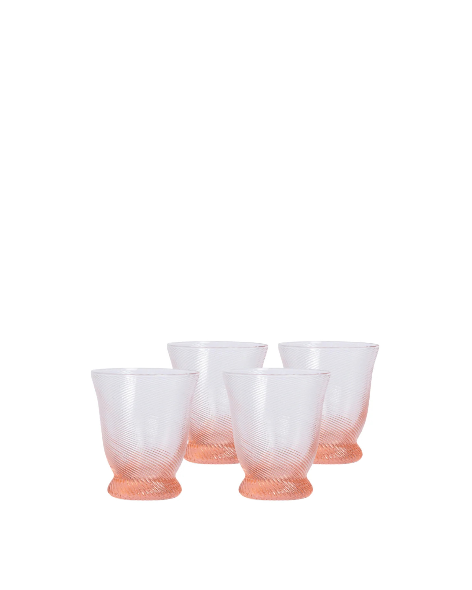 Spiral Glass Tumblers | Sharland England by Louise Roe | Sharland England