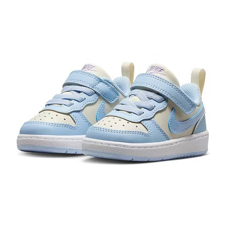 Nike Court Borough Low Toddler Girls Sneakers, 5 Medium, White | JCPenney