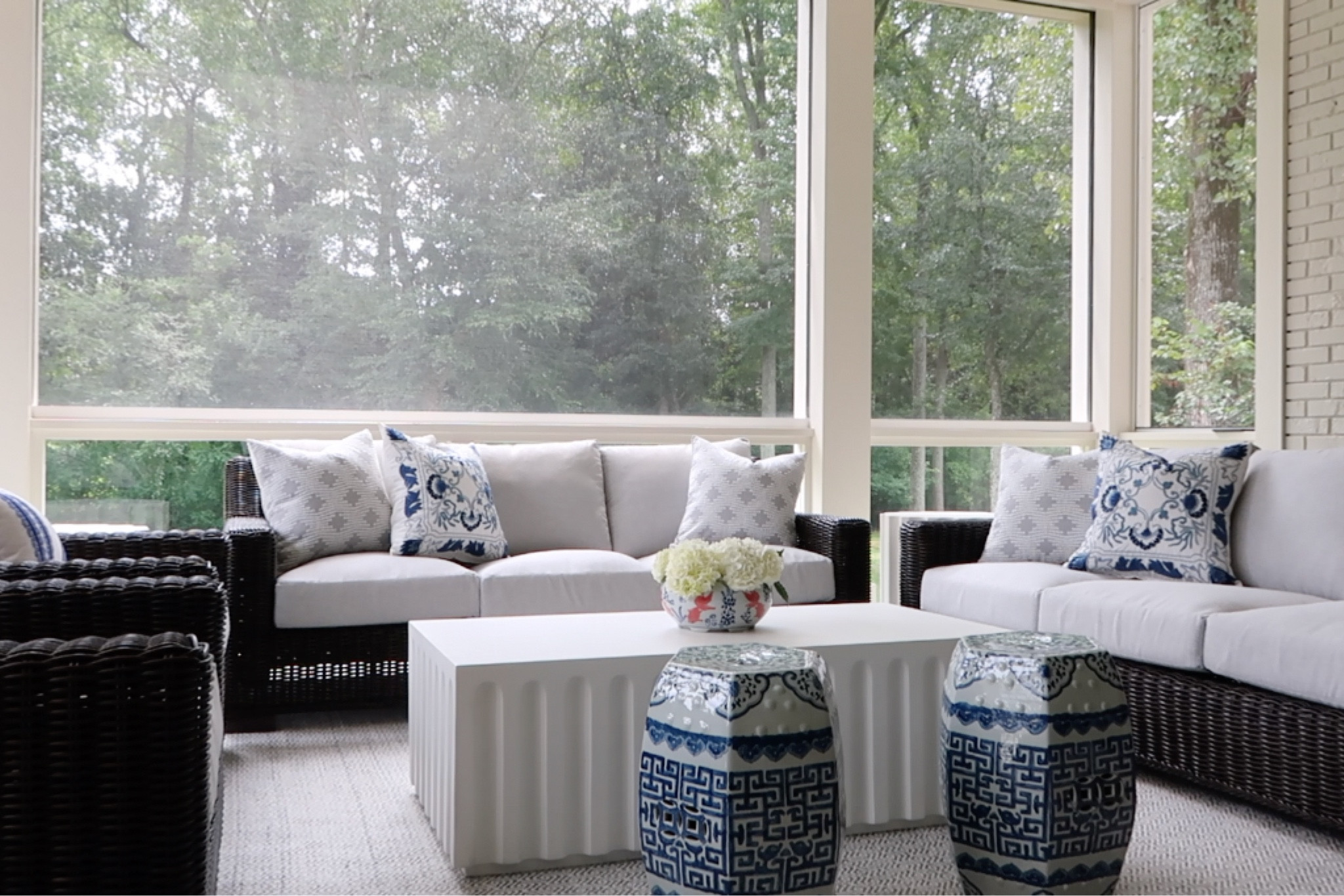 Outdoor furniture from interior design install! 

#LTKhome #LTKSeasonal #LTKfamily