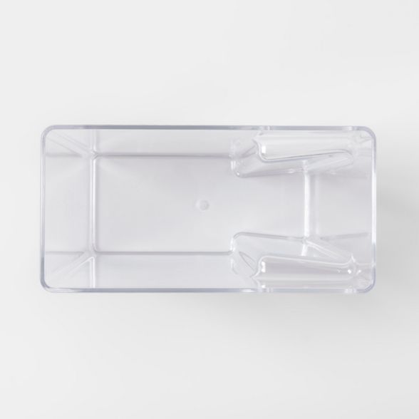 8"W X 4"D X 11.5"H Plastic Food Storage Container With Snap Lid Clear - Made By Design™ | Target