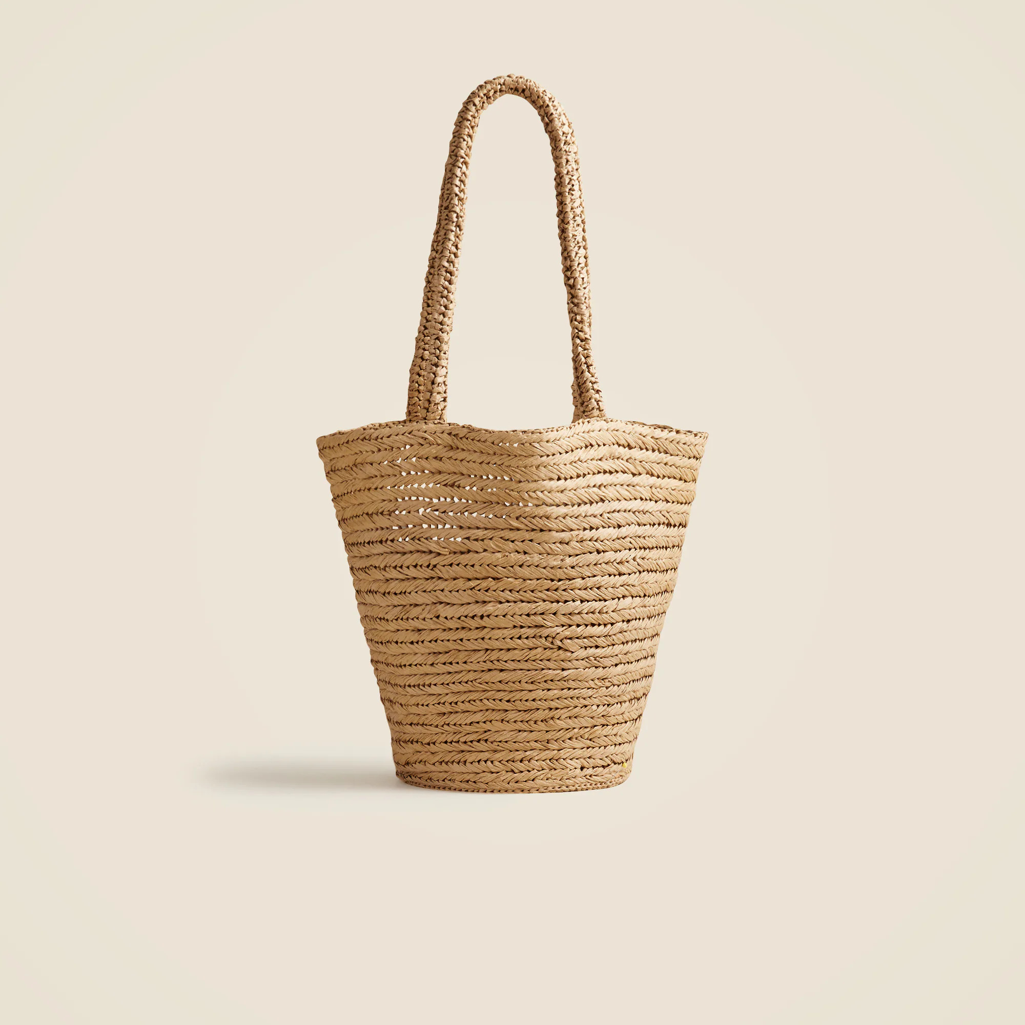 Malta handwoven straw tote | J. Crew US