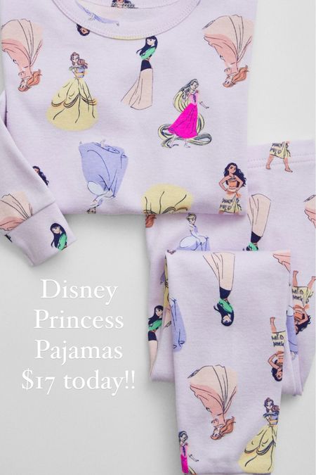 Disney Princess pajamas $17 today! #disney 