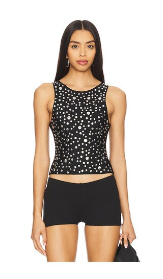 Studded Tank Top | Revolve Clothing (Global)