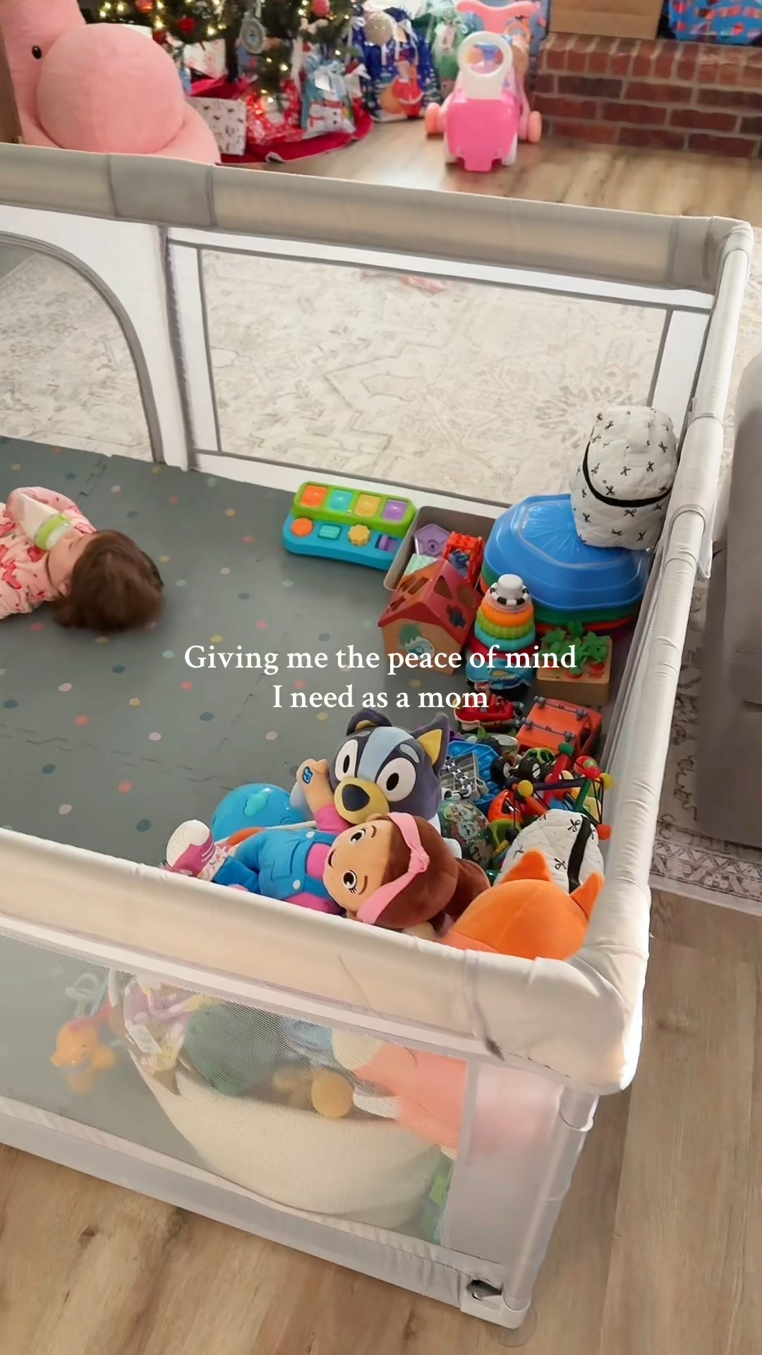 A baby play pen is a baby and mom must have product!!! 

#LTKmomlife #LTKBaby #LTKBump